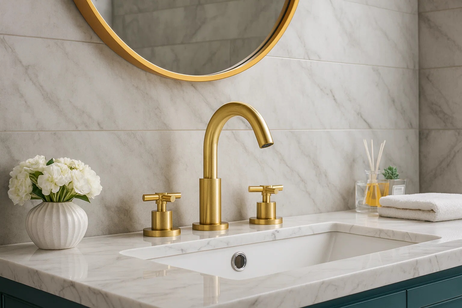 BathSelect manual bathroom faucets